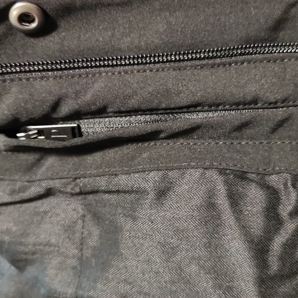 NEW Pendleton Wool Blend Black and Blue Removable Hood Softshell Jacket Small - Picture 6 of 12